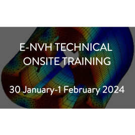 e-NVH onsite training 30Jan-01Feb 2024
