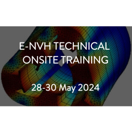 e-NVH onsite training 28May-30May 2024
