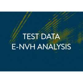 Test data e-NVH analysis